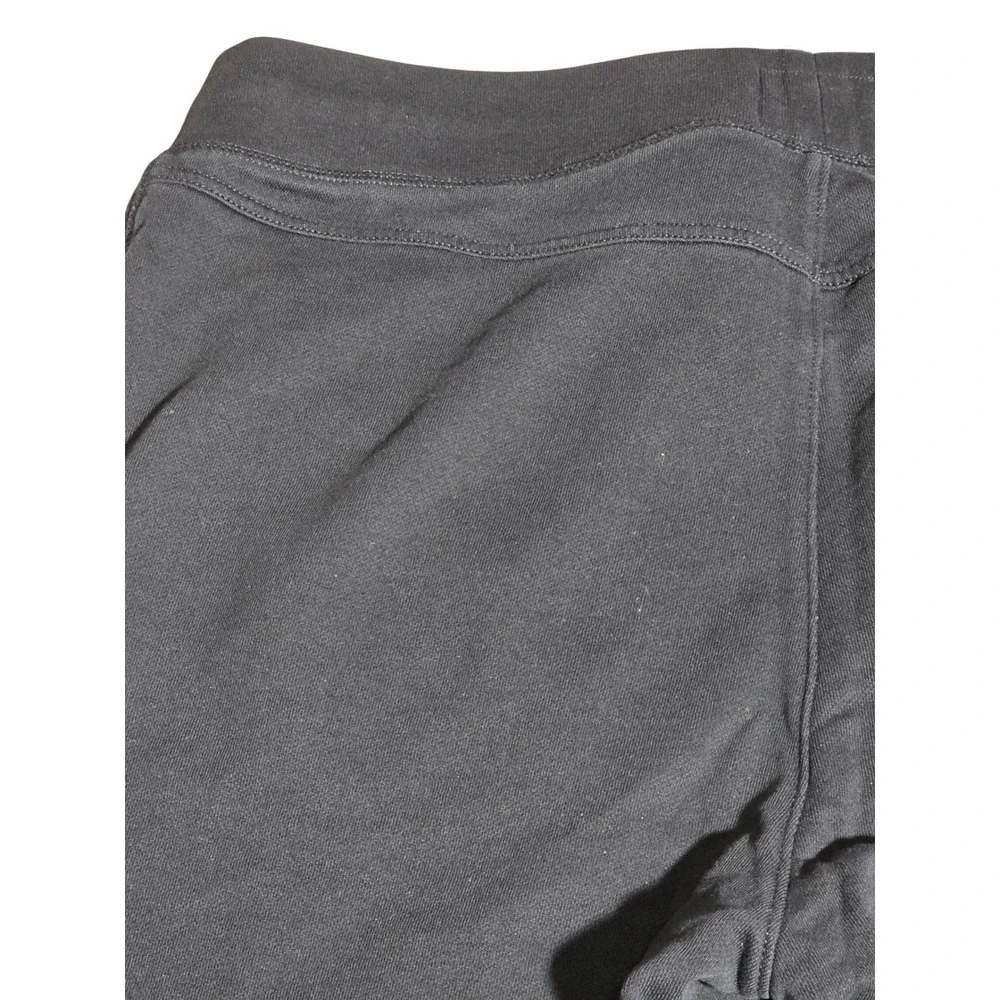 True Religion Mens‎ Black Jogger Sweatpants Yellow Horseshoe Logo Size Medium